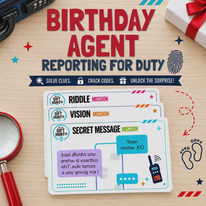 Birthday Spy Mission Gift Hunt: Hotel Edition (8–10 years)